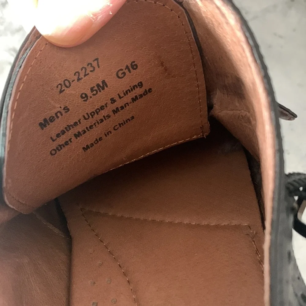 Johnston and Murphy leather loafers 9.5 - Picture 4 of 4